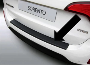 Protector borde de carga negro para Kia Sorento II XM SUV 4x4 lavado de cara 10.2012-12.2014 - Imagen 1 de 2