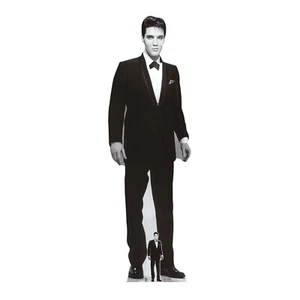 Elvis Presley wearing tuxedo Lifesize cardboard cutout standee standup The King - Picture 1 of 1