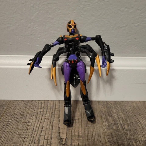 Transformers Animated BLACKARACHNIA Deluxe No weapon Cover