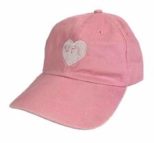 St. Louis Heart I Love St. Louis Ball Cap Adjustable Embroidered Pink Hat