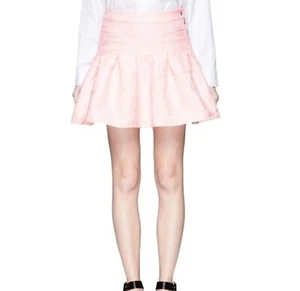 NEW Giamba Pink Jacquard Flamingo Mini Skirt (Size 38) - $599.00! - Picture 1 of 12