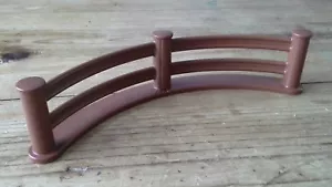 Playmobil 123 Farm One Brown Fence Section only - Picture 1 of 1