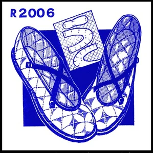 Mail Order #2006R Quilted Fabric Sewing Pattern Ballet Slippers Bed Shoes ~S-M-L - Picture 1 of 4