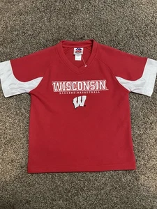 Neu Mighty Mac Wisconsin Badgers Fußball Trikot Kinder 5 Shirt - Bild 1 von 7