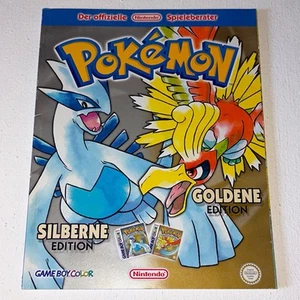 Unbenutzt Pokemon Lösungsbuch Goldene Silberne Edition Game Boy Nintendo rare - Afbeelding 1 van 12