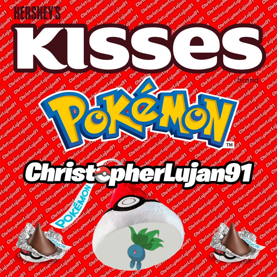 ELIGE TU POKÉMON - Hershey's Kisses Pokémon 151!!! Sin pedido mínimo👌 Foto 1 de 1