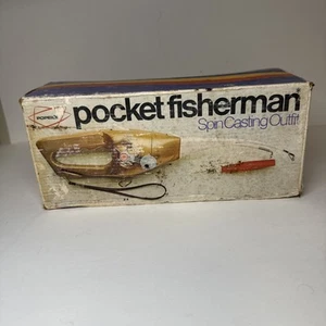 POPEIL'S POCKET FISHERMAN SPIN CASTING OUTFIT (VINTAGE 1972) OVP - Bild 1 von 9