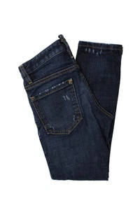 Dsquared2 Girls Dark Wash Distressed Skinny Jeans Blue Size 8 - Picture 1 of 7