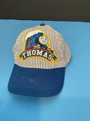 Sombrero juvenil ajustable a rayas azul blanco Thomas the Tank Engine Foto 1 de 3