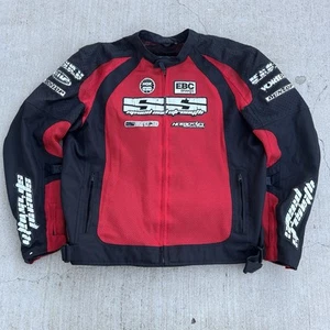 Y2K Motors cross Style Racing Jacket Red Size XXL Speed Strengths - Picture 1 of 8