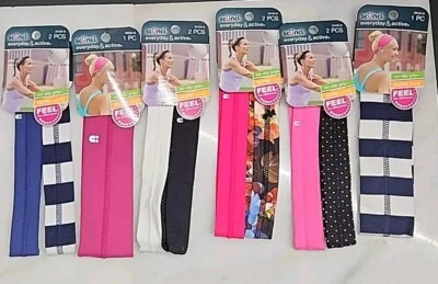 New 6 PACK SCUNCI EVERYDAY & ACTIVE HEADWRAP MIXED LOT. - Image 1 of 4