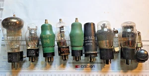 11 Röhren 4G1000-6G6-6Q7-6F6-5V4G-EL84- TEKADE RCA Telefunken etc. - Bild 1 von 11
