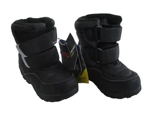 NWT Khombu Neek 2 Toddler Boys Girls Insulated Snow Boots 8 Black MSRP$40 - Picture 1 of 5