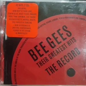 BEE GEES THEIR GREATEST HITS THE RECORD CD MUSIC ALBUM 2-DISC SET 42 TRACKS - Picture 1 of 4