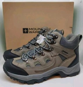 Mountain Warehouse Adventurer II Mens Waterproof Boots Size 8 Lace-up Khaki - Picture 1 of 6
