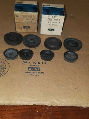 1968 1969 1970 1971 1972 Ford F100 NOS  L+R FRONT BRAKE WHEEL CYLINDER KITS B36 - Image 1 of 2