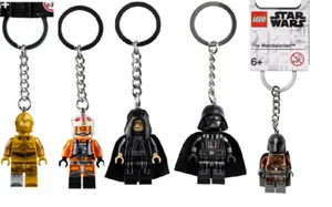 NUEVO LLAVERO MINIFIGURA LEGO STAR WARS EL MANDALORIANO DARTH VADER LUKE - Imagen 1 de 6