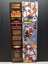 1996-97 Fleer NHL Hockey Trading Card Promo Sheet