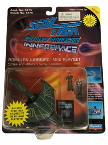 RARO Star Trek TNG Innerspace “Romulan Warbird” Mini Juego 1994 Playmates - Imagen 1 de 2