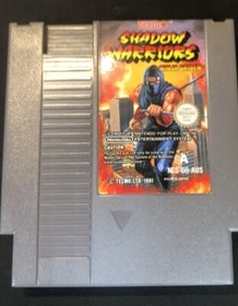 Ninja Gaiden Shadow Warrors nes