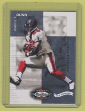 2002 Fleer Box Score 1st Edition Warrick Dunn #38/100 Falcons