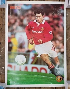 Manchester United Ryan Giggs Fußball Poster - Bild 1 von 1