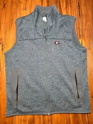 UGA Vest Heather Grey Southern Collegiate Apparel - L - Image 1 of 4