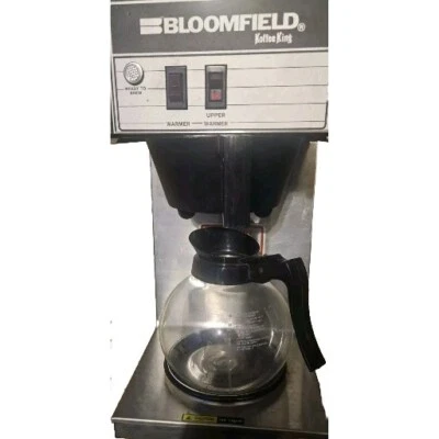 Cafetera comercial Bloomfield de 2 quemadores - Koffee King 8543  Foto 1 de 3