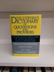 Everymans Quotes & Prove, Browning, D. C. (comp.), Used; Good Book L5 - Imagen 1 de 5