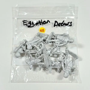 Warlord Games Metal Figures Marked E22 Vintage Collectibles Egyptian Archers - Picture 1 of 4