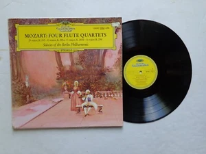 KARLHEINZ ZOLLER FLUTE MOZART - FOUR FLUTE QUARTETS DGG 138 997 - Picture 1 of 2
