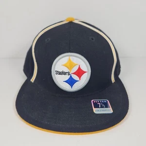 Pittsburgh Steelers NFL Reebok Gridiron Classic 7 1/2 sitzende Kappe Mütze - Bild 1 von 7