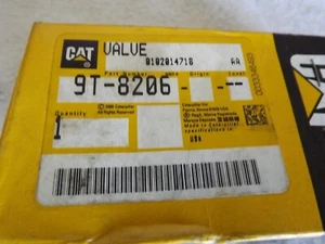 caterpillar valve 9T-8206 new old stock - Picture 1 of 2