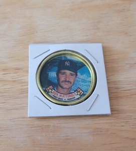 1988 TOPPS BASEBALL COINS   DON MATTINGLY  #  19   NEW YORK YANKEES