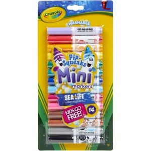Crayola Pip-Squeaks Mini Pennarelli Confezione da 14 - Foto 1 di 3