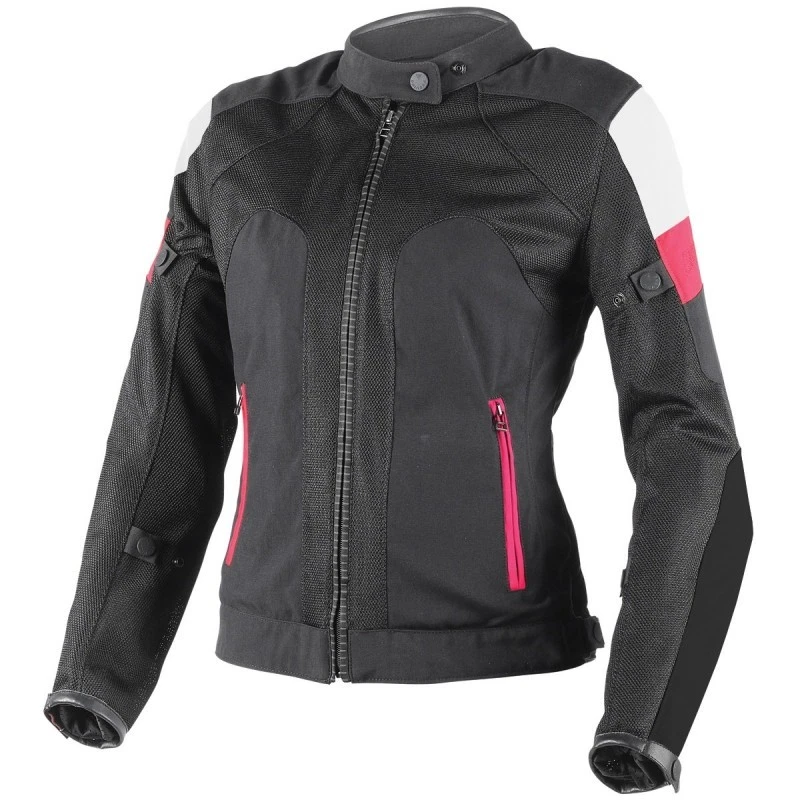 Chaqueta moto Dainese Aire Marco Tex señora negro fucsia perforado primavera - Imagen 1 de 1