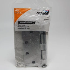 Commercial Grade Door Hinge (3-Pack) 4 1/2" National Hardware F179 N236-015 - Picture 1 of 2