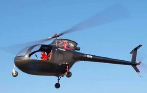 Kiss 209 Fama Italy Ultralight Helicopter Wood Model Replica Big Free Shipping - Picture 1 of 1