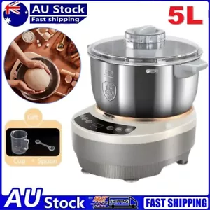 New 5L Electric Dough Mixer Home Auto Kneading Proofing Dough Maker Machine AU - Picture 1 of 9