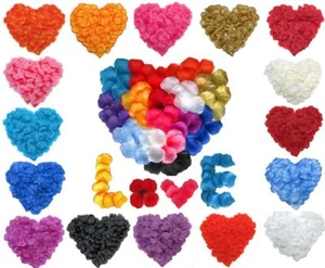 Rose Petals Flower Wedding Engagement Confetti Party Table Decoration UK SELLER - Picture 1 of 20