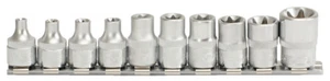 KS TOOLS 3/8" Torx-E Stecknuss-Satz, 10-tlg E5-E18 (911.3930) - Picture 1 of 1