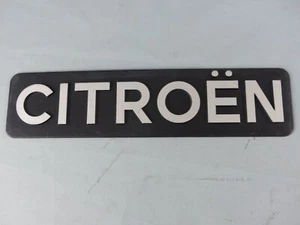 CITROEN ENORME logo insigne emblème sigle monogramme hayon coffre plastique - Picture 1 of 2