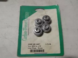 Gardner Westcott Chrome Rocker Arm Shaft End Bolt Kit 66-70 XL FX C-74-56 - Picture 1 of 2