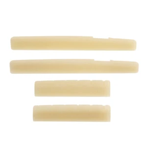 2sets Unbleached Guitar Bone Nut & Saddle Set for YAMAHA FG Acoustic Guitar - Picture 1 of 6