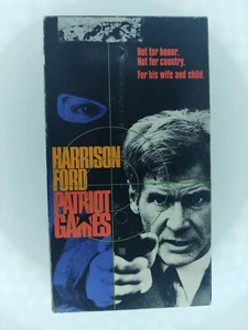 PATRIOT GAMES Harrison Ford -VHS-1992- RATED R free shipping - Picture 1 of 2