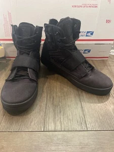Valdo Atlas II Mens Sz 12 High Top Casual Shoes | Black - Picture 1 of 14