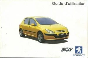 PEUGEOT 307  Guide d´utilisation 2001 Manuel du Conducteur Handbuch BA - Picture 1 of 1