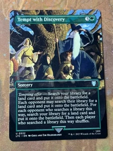 1x BORDERLESS TENT WITH DISCOVERY - El Señor de los Anillos - Magic The Gather - Imagen 1 de 1