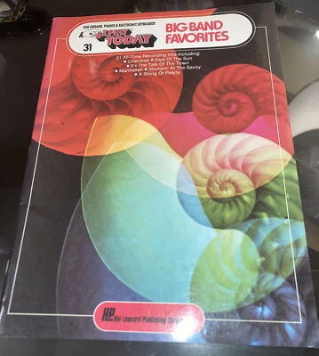 E-Z Play Today #31 Big Band Favoritos Piano Órgano Teclado Cancionero Foto 1 de 4