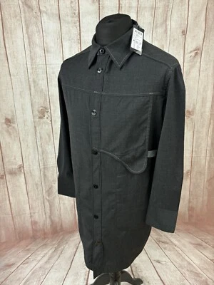 G-Star Mens Long Military Overshirt Jacket Shacket Wool Medium Longline RRP £130 - Image 1 of 4